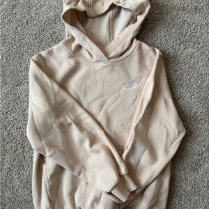 Nike Beige Pullover Hoodie